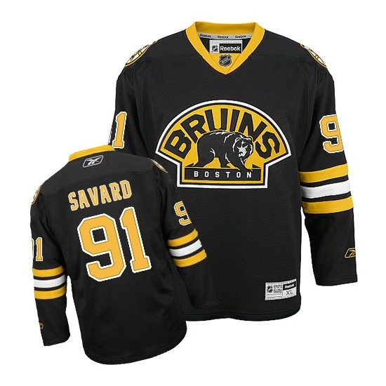 Marc Savard Boston Bruins Authentic Third Reebok Jersey - Black
