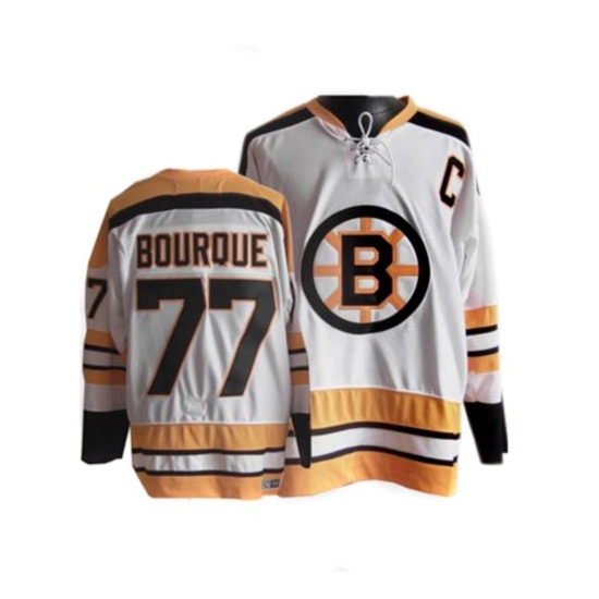 Ray Bourque Boston Bruins Authentic Throwback CCM Jersey - White