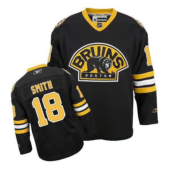 Reilly Smith Boston Bruins Authentic Third Reebok Jersey - Black