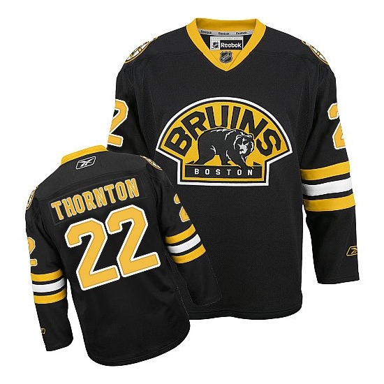 Shawn Thornton Boston Bruins Premier Third Reebok Jersey - Black