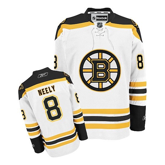 Cam Neely Boston Bruins Premier Away Reebok Jersey - White