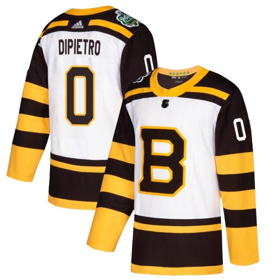 Michael DiPietro Boston Bruins Youth Authentic 2019 Winter Classic Adidas Jersey - White