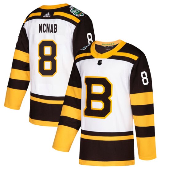 Peter Mcnab Boston Bruins Youth Authentic 2019 Winter Classic Adidas Jersey - White