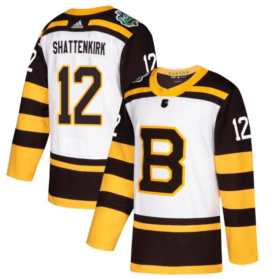 Kevin Shattenkirk Boston Bruins Youth Authentic 2019 Winter Classic Adidas Jersey - White