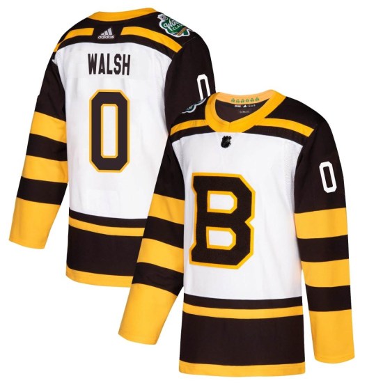 Reilly Walsh Boston Bruins Youth Authentic 2019 Winter Classic Adidas Jersey - White