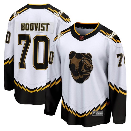 Jesper Boqvist Boston Bruins Youth Breakaway Special Edition 2.0 Fanatics Branded Jersey - White