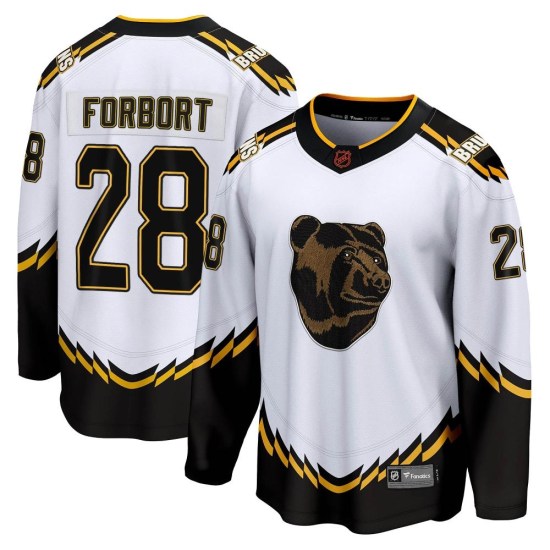 Derek Forbort Boston Bruins Youth Breakaway Special Edition 2.0 Fanatics Branded Jersey - White