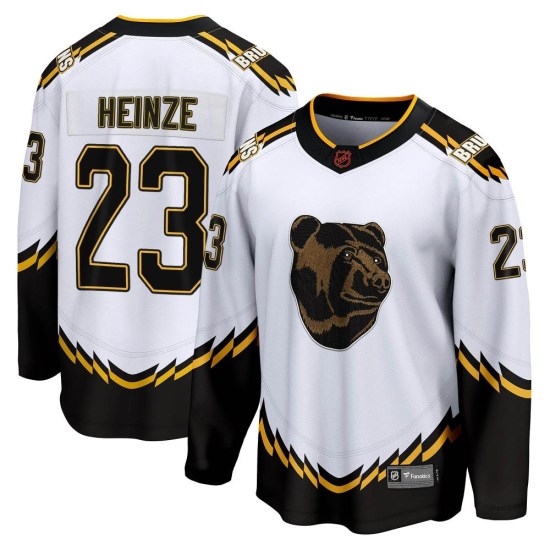 Steve Heinze Boston Bruins Youth Breakaway Special Edition 2.0 Fanatics Branded Jersey - White