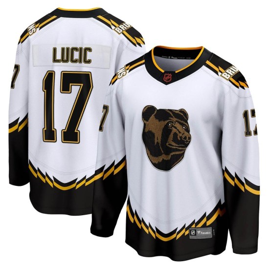 Milan Lucic Boston Bruins Youth Breakaway Special Edition 2.0 Fanatics Branded Jersey - White