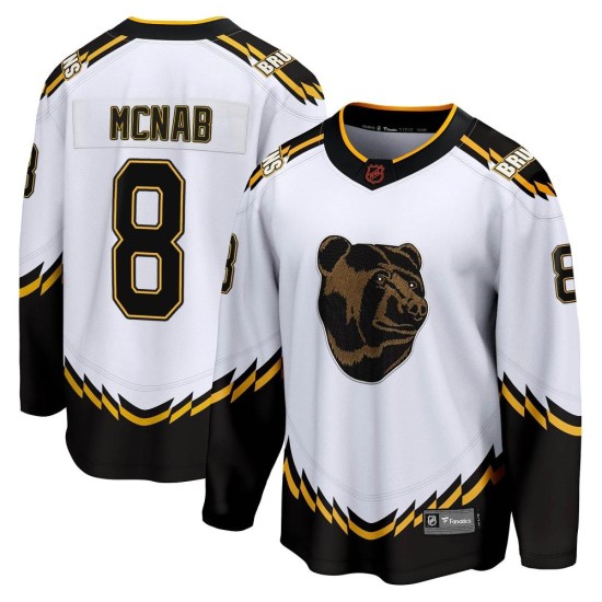 Peter Mcnab Boston Bruins Youth Breakaway Special Edition 2.0 Fanatics Branded Jersey - White
