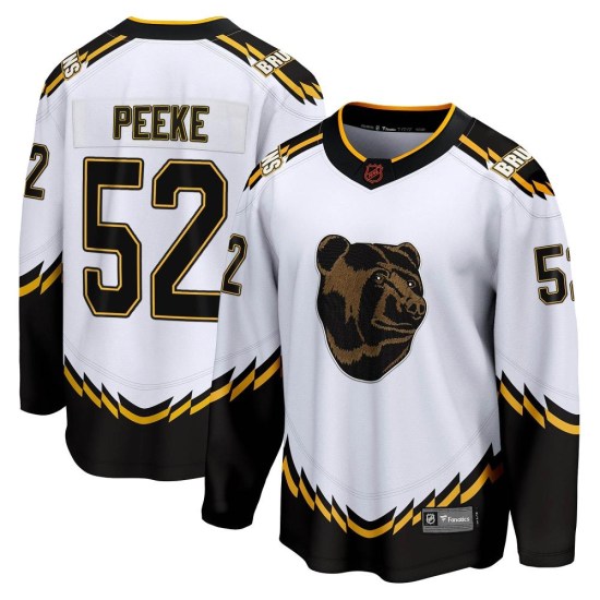 Andrew Peeke Boston Bruins Youth Breakaway Special Edition 2.0 Fanatics Branded Jersey - White