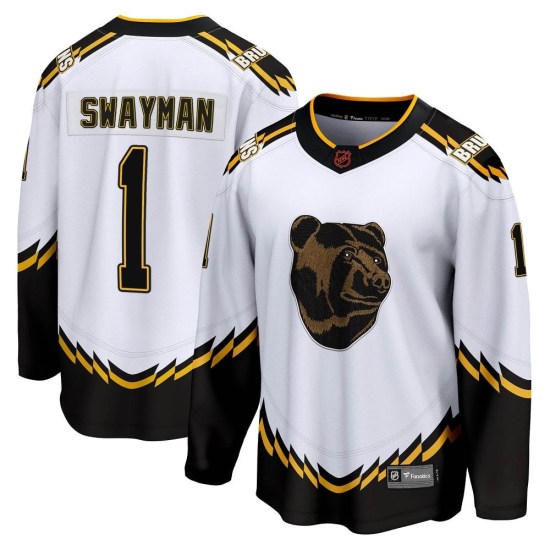 Jeremy Swayman Boston Bruins Youth Breakaway Special Edition 2.0 Fanatics Branded Jersey - White