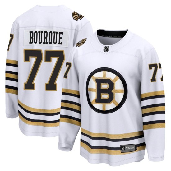 Ray Bourque Boston Bruins Youth Premier Breakaway 100th Anniversary Fanatics Branded Jersey - White