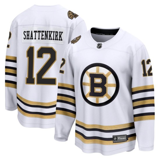 Kevin Shattenkirk Boston Bruins Youth Premier Breakaway 100th Anniversary Fanatics Branded Jersey - White