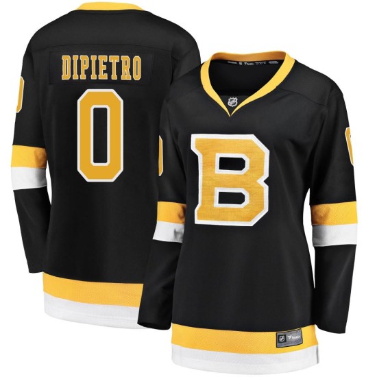 Michael DiPietro Boston Bruins Women's Premier Breakaway Alternate Fanatics Branded Jersey - Black