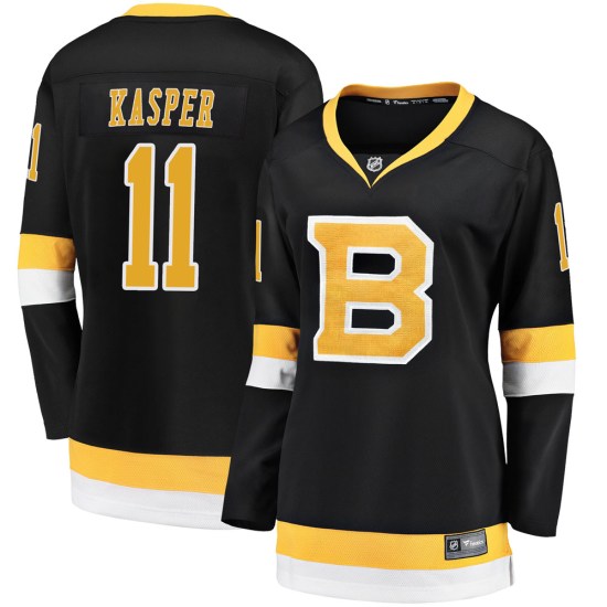 Steve Kasper Boston Bruins Women's Premier Breakaway Alternate Fanatics Branded Jersey - Black
