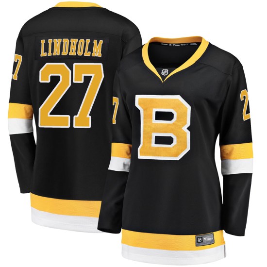 Hampus Lindholm Boston Bruins Women's Premier Breakaway Alternate Fanatics Branded Jersey - Black
