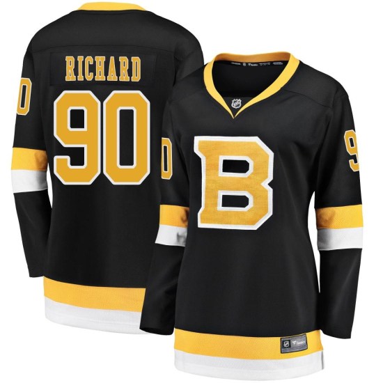 Anthony Richard Boston Bruins Women's Premier Breakaway Alternate Fanatics Branded Jersey - Black