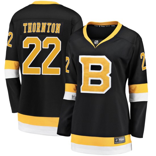 Shawn Thornton Boston Bruins Women's Premier Breakaway Alternate Fanatics Branded Jersey - Black