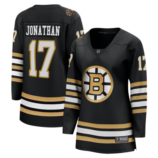 Stan Jonathan Boston Bruins Women's Premier Breakaway 100th Anniversary Fanatics Branded Jersey - Black