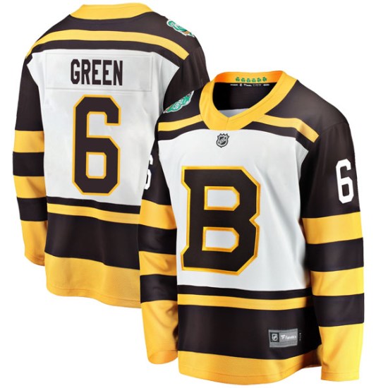 Ted Green Boston Bruins Youth Breakaway 2019 Winter Classic Fanatics Branded Jersey - White