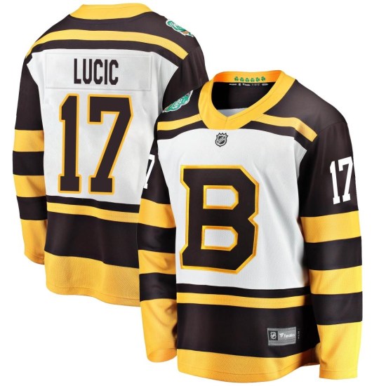 Milan Lucic Boston Bruins Youth Breakaway 2019 Winter Classic Fanatics Branded Jersey - White