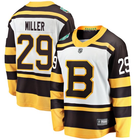 Jay Miller Boston Bruins Youth Breakaway 2019 Winter Classic Fanatics Branded Jersey - White