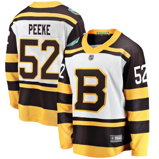 Andrew Peeke Boston Bruins Youth Breakaway 2019 Winter Classic Fanatics Branded Jersey - White