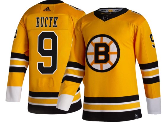 Johnny Bucyk Boston Bruins Youth Breakaway 2020/21 Special Edition Adidas Jersey - Gold