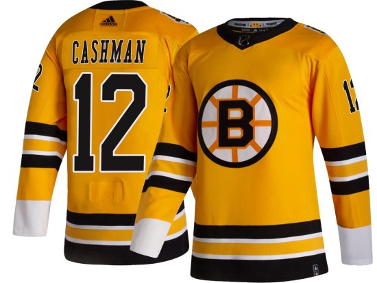 Wayne Cashman Boston Bruins Youth Breakaway 2020/21 Special Edition Adidas Jersey - Gold