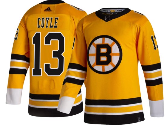 Charlie Coyle Boston Bruins Youth Breakaway 2020/21 Special Edition Adidas Jersey - Gold