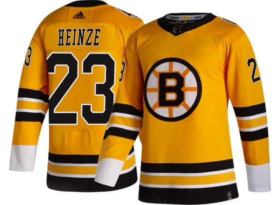 Steve Heinze Boston Bruins Youth Breakaway 2020/21 Special Edition Adidas Jersey - Gold