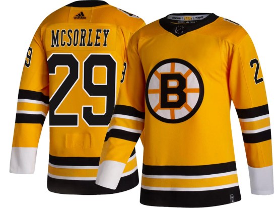 Marty Mcsorley Boston Bruins Youth Breakaway 2020/21 Special Edition Adidas Jersey - Gold