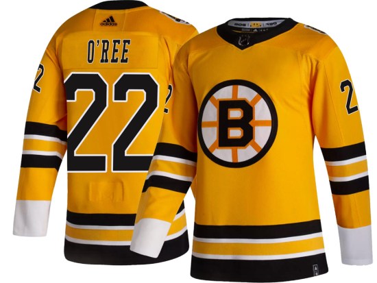 Willie O'ree Boston Bruins Youth Breakaway 2020/21 Special Edition Adidas Jersey - Gold