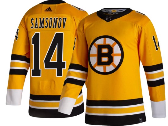 Sergei Samsonov Boston Bruins Youth Breakaway 2020/21 Special Edition Adidas Jersey - Gold