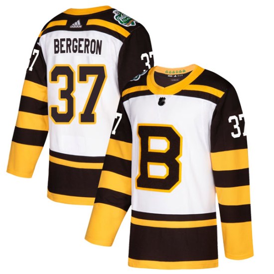 Patrice Bergeron Boston Bruins Authentic 2019 Winter Classic Adidas Jersey - White