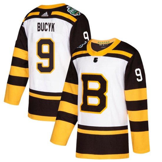 Johnny Bucyk Boston Bruins Authentic 2019 Winter Classic Adidas Jersey - White