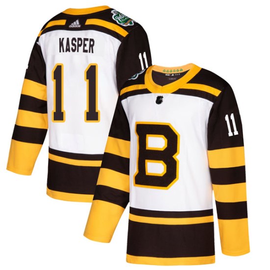 Steve Kasper Boston Bruins Authentic 2019 Winter Classic Adidas Jersey - White