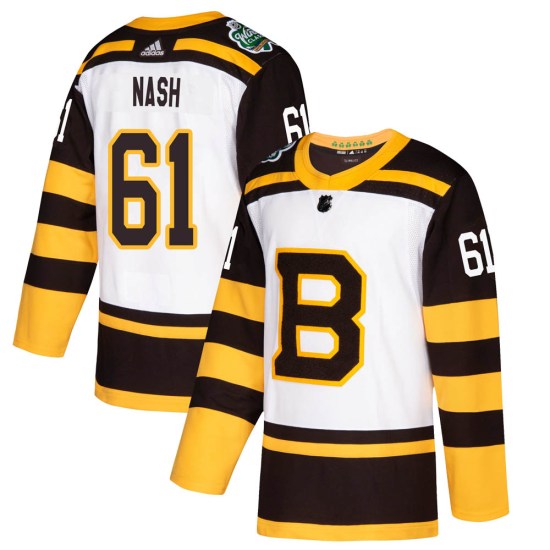 Rick Nash Boston Bruins Authentic 2019 Winter Classic Adidas Jersey - White
