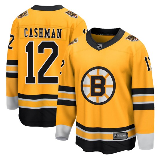 Wayne Cashman Boston Bruins Youth Breakaway 2020/21 Special Edition Fanatics Branded Jersey - Gold