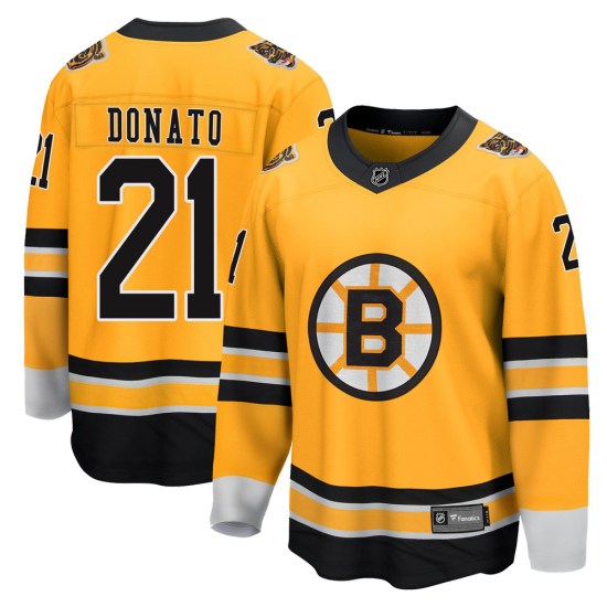 Ted Donato Boston Bruins Youth Breakaway 2020/21 Special Edition Fanatics Branded Jersey - Gold