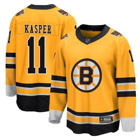 Steve Kasper Boston Bruins Youth Breakaway 2020/21 Special Edition Fanatics Branded Jersey - Gold