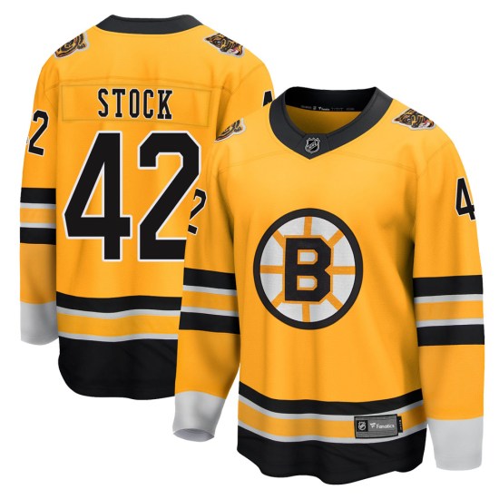 Pj Stock Boston Bruins Youth Breakaway 2020/21 Special Edition Fanatics Branded Jersey - Gold