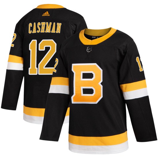 Wayne Cashman Boston Bruins Youth Authentic Alternate Adidas Jersey - Black