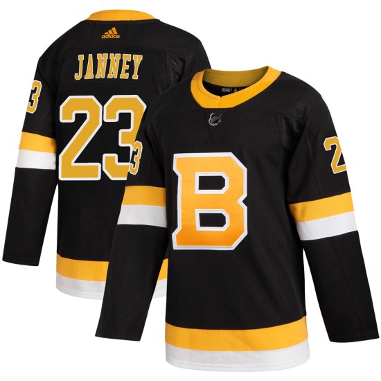 Craig Janney Boston Bruins Youth Authentic Alternate Adidas Jersey - Black