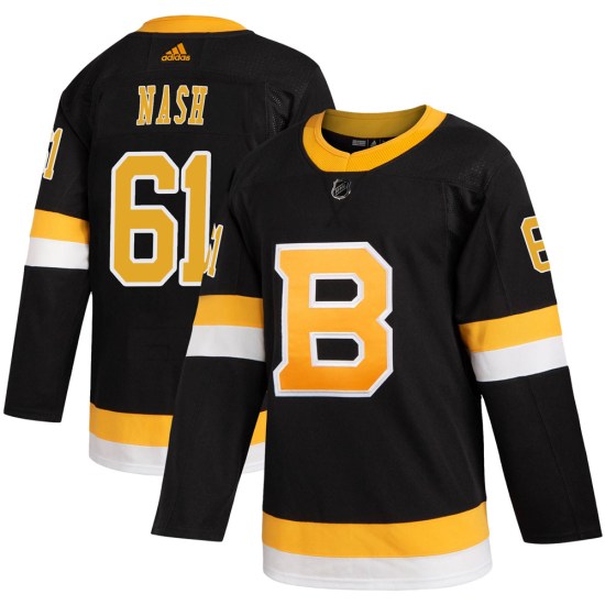 Rick Nash Boston Bruins Youth Authentic Alternate Adidas Jersey - Black