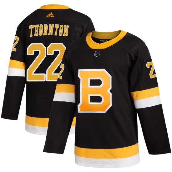 Shawn Thornton Boston Bruins Youth Authentic Alternate Adidas Jersey - Black