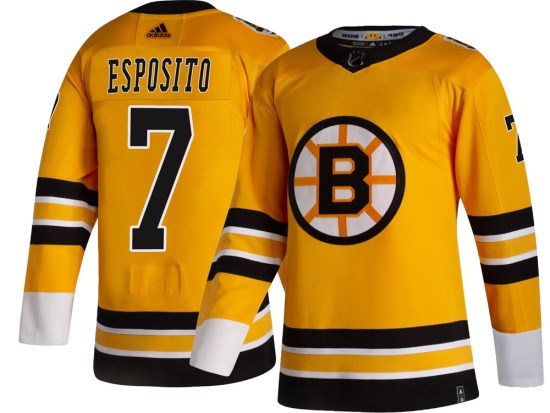 Phil Esposito Boston Bruins Breakaway 2020/21 Special Edition Adidas Jersey - Gold