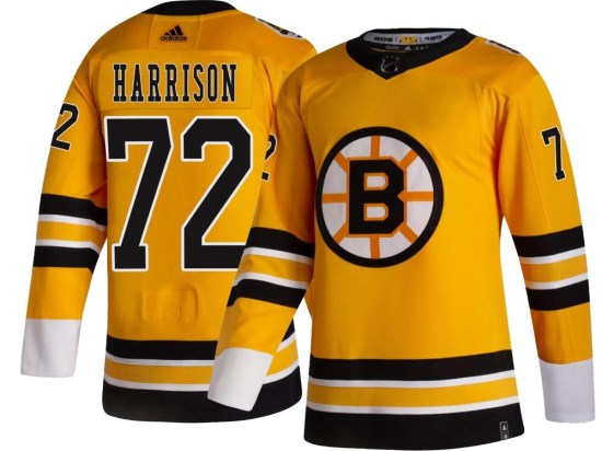 Brett Harrison Boston Bruins Breakaway 2020/21 Special Edition Adidas Jersey - Gold