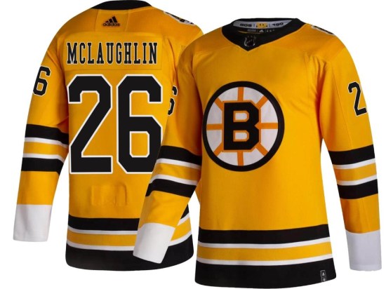 Marc McLaughlin Boston Bruins Breakaway 2020/21 Special Edition Adidas Jersey - Gold